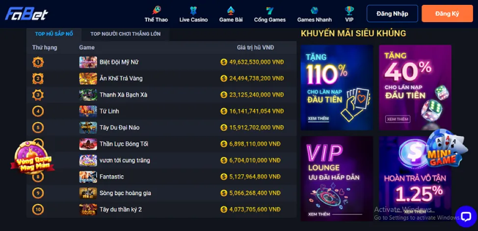 Nổ Hũ và Slot Games zalv